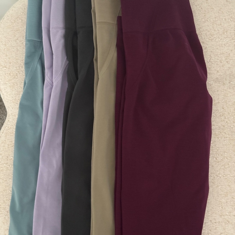 Oner Active Leggings - Blue, Lavender, Grey, Taupe, Burgundy